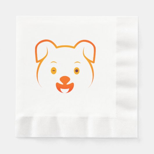 Cute Puppy Servet (Voorkant)