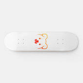 Cute Puppy Skateboard (Horizontaal)