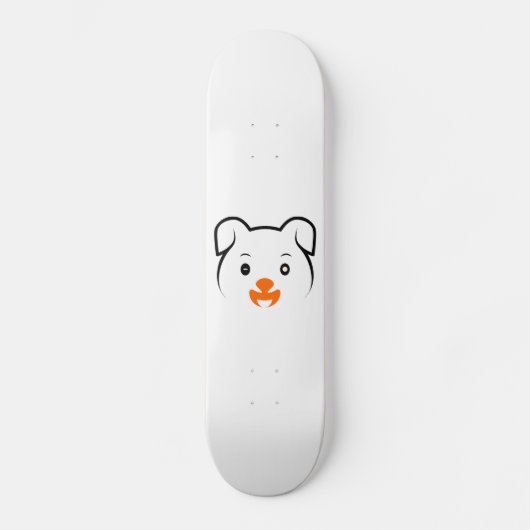 Cute Puppy Skateboard (Voorkant)