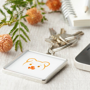 Cute Puppy Sleutelhanger