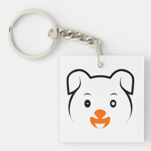 Cute Puppy Sleutelhanger