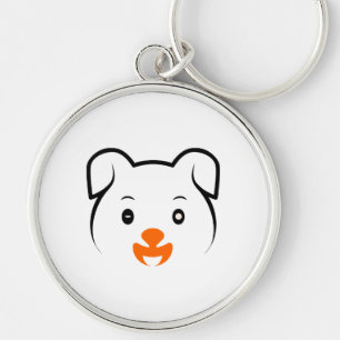 Cute Puppy Sleutelhanger
