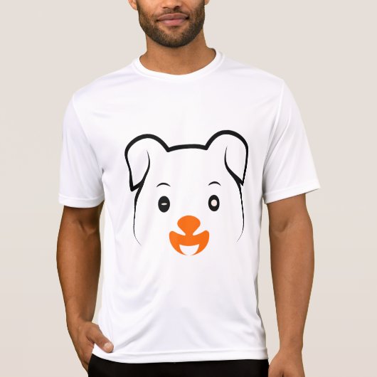 Cute Puppy T-shirt (Voorkant)