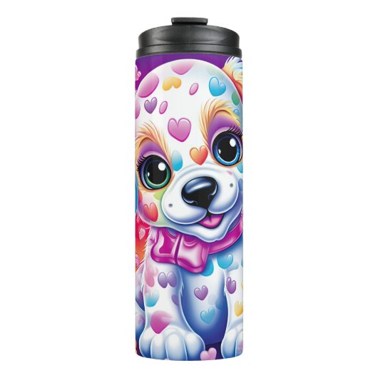 Cute Puppy Tumbler Thermosbeker (Voorkant)
