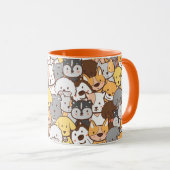 Cute Pups Mug (Devant droit)