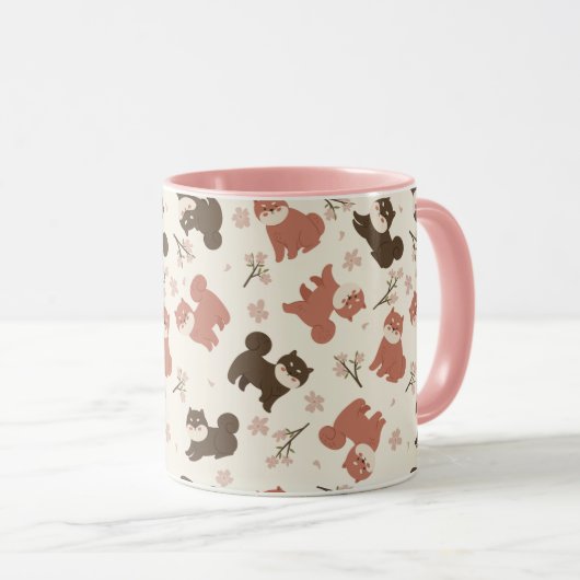 Cute Pups Mug (Devant droit)