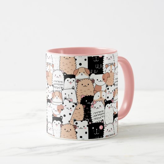 Cute Pups Mug (Devant droit)