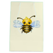 Cute Queen Bee Medium Cadeauzakje (Achterkant)