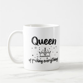 Cute Queen of f*Cking Alles! Koffiemok