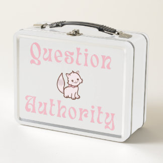 Cute Question Authority with Kitten