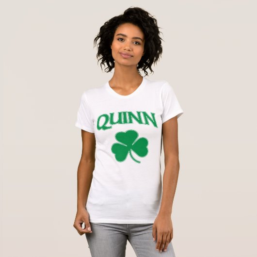 Cute Quinn Irish t shirt (Voorkant volledig)