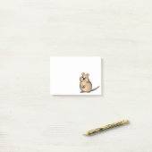 Cute Quokka Australian Marsupial Post-it® Notes (Op bureau)