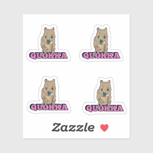 Cute Quokka Sticker (Vel)