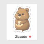 Cute Quokka Sticker (Vel)