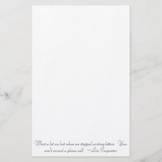 Cute quote Briefpapier
