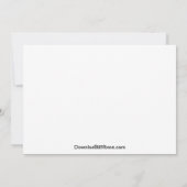 Cute Quote hoe ik van de kaarten hou (Achterkant)