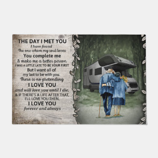 Cute Quotes Decor, Gift To Lover Deurmat
