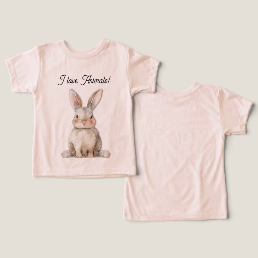 Cute Rabbit (Design Recto & Verso)