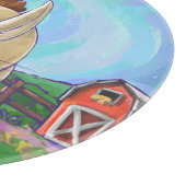 Cute Rabbit Animal Parade Snijplank (Hoek)