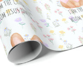 Cute Rabbit Cadeaupapier (Rol Hoek)