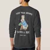 Cute Rabbit Carrot Lover T-Shirt (Achterkant)
