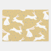 Cute Rabbit Pattern Design Inpakpapier Vel (Voorkant 2)