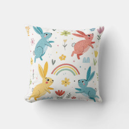 Cute Rabbit Pattern Kussen