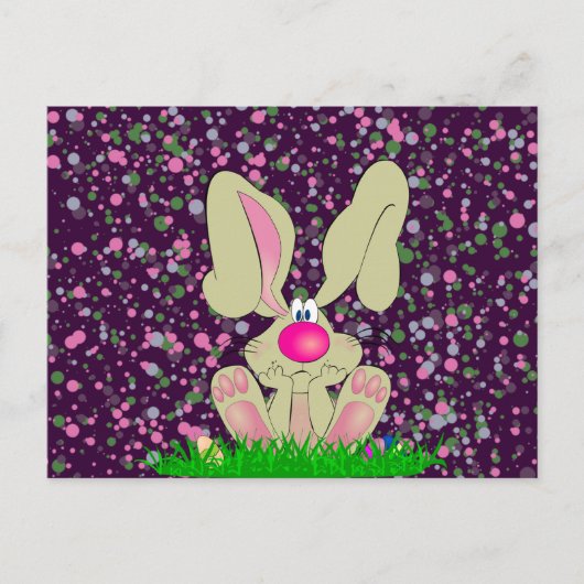 Cute Rabbit Recipe Card Briefkaart (Voorkant)