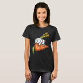 Cute Rabbit Sleeping On A Carrot On Easter T-shirt (Voorkant volledig)
