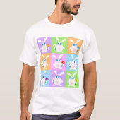 Cute Rabbits T-shirt (Voorkant)