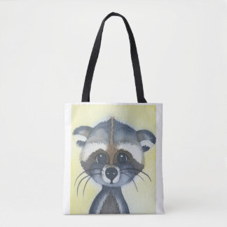 Cute Raccoon Baby Animal Draagtas