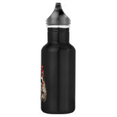 Cute Raccoon Bblazing Kisses Love Hearts Waterfles (Rechts)