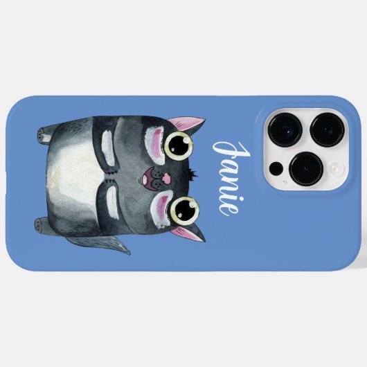 Cute Raccoon Custom Case-Mate iPhone Case (Achterkant (horizontaal))