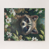 Cute Raccoon Legpuzzel (Horizontaal)