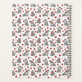 Cute raccoon met watermeloen planner (Achterkant)