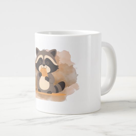 Cute Raccoon Mug (Devant droit)