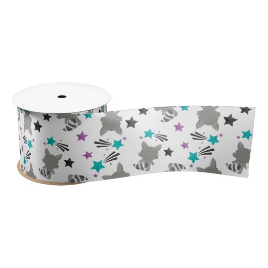Cute Raccoon Pattern Lint (Spoel)
