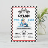 Cute Racer Deux Invitation Rapide (Debout devant)