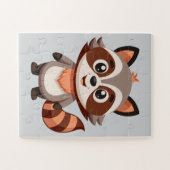 Cute Racoon Legpuzzel (Horizontaal)