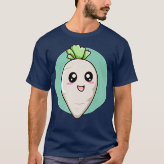 Cute Radish Vegetables Salad Vegan Vegetaires T-shirt