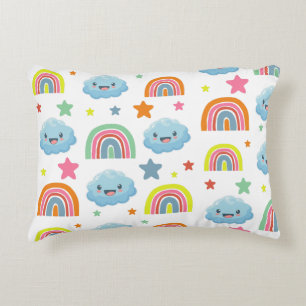 Cute Rainbow Accent Kussen