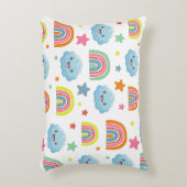 Cute Rainbow Accent Kussen (Voorkant(Verticaal))