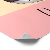 Cute Rainbow Anime Panda Girl Poster (Hoek)