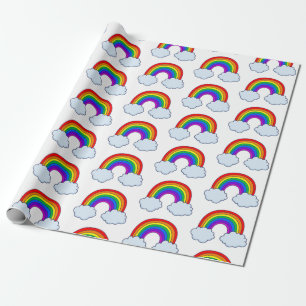 Cute Rainbow Cadeaupapier