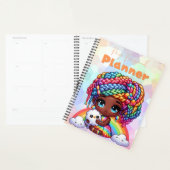 Cute Rainbow Chibi Girl "My Personal Planner" (Devant avec enveloppe)