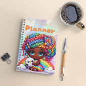 Cute Rainbow Chibi Girl "My Personal Planner"