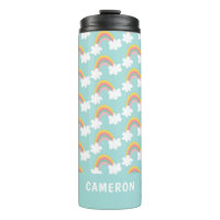 Cute Rainbow Clouds, gepersonaliseerd