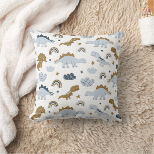Cute Rainbow Dinosaur Pattern Kussen