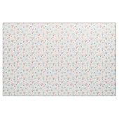 Cute Rainbow Hearts & Clouds Pattern Stof (Fat Quarter)