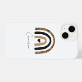 Cute Rainbow Leopard Pattern Case-Mate iPhone Case (Achterkant (horizontaal))
